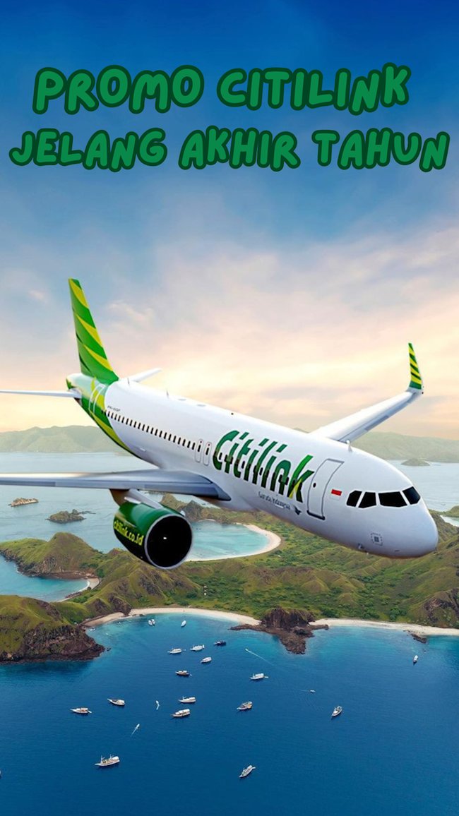 Video: Promo Citilink Jelang Akhir Tahun, Bisa Dapat Tiket Internasional Rp 10 Ribu