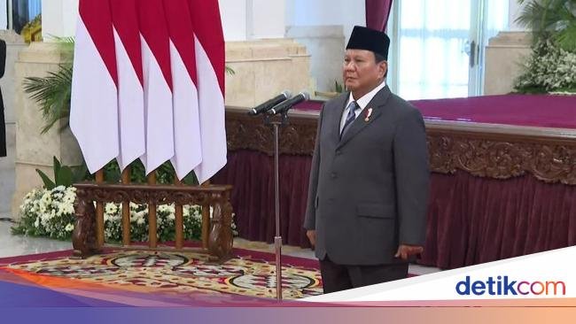 Prabowo Resmi Lantik Basuki Hadimuljono sebagai Kepala Otorita IKN