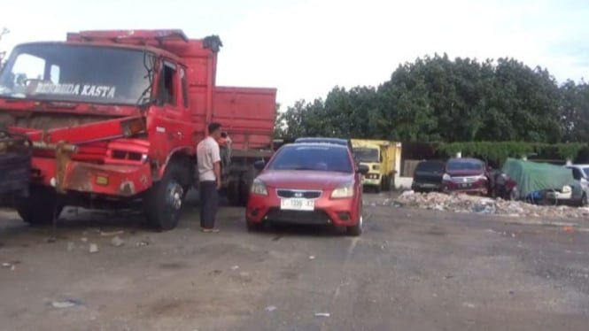 Laka Beruntun di Jombang, 1 Pemotor Tewas