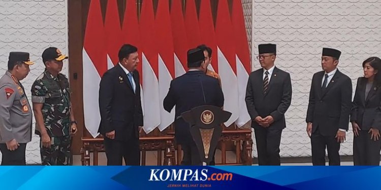 Momen Prabowo Tepuk Lengan Gibran Sebelum Lawatan Luar Negeri