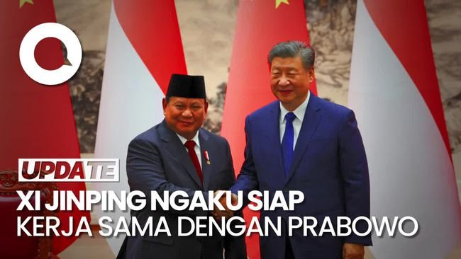 Video Xi Jinping ke Prabowo: Bilateral Kita Memiliki Pengaruh Global yang Besar