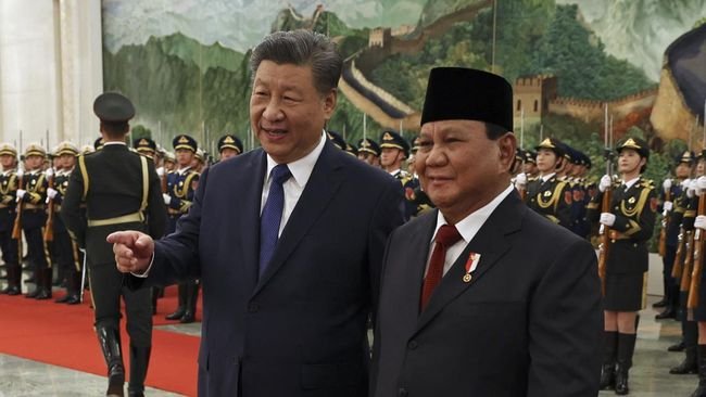 Poin-poin Kunjungan Kenegaraan Perdana Prabowo ke China