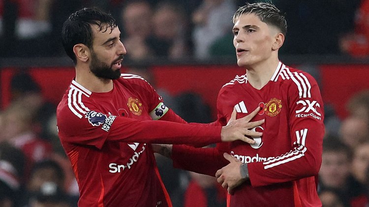 Kenapa Murung, Alejandro Garnacho? Kapten Manchester United Bruno Fernandes Ungkap Alasan Ale OGAH Selebrasi Vs Leicester