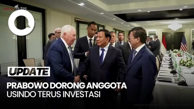 Video: Prabowo Bertemu Pemimpin Freeport hingga Chevron, Bahas Investasi di RI