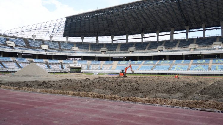 Pj Gubernur Kaltim Harap Stadion Palaran Jadi Fasilitas Olahraga Bertaraf Internasional