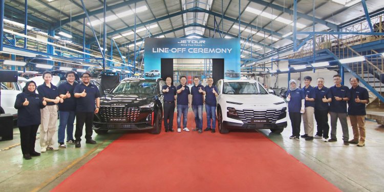 Dukung Industri Otomotif Lokal, Jetour Mulai Produksi Dashing dan X70 Plus di Indonesia