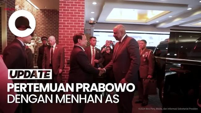 Video: Prabowo Bertemu Menhan AS, Bahas Masalah Aktual