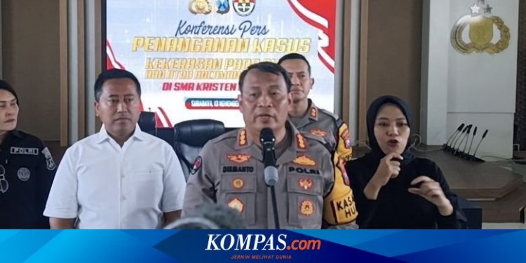 Kasus Intimidasi Siswa SMA di Surabaya, Polisi Periksa 8 Saksi