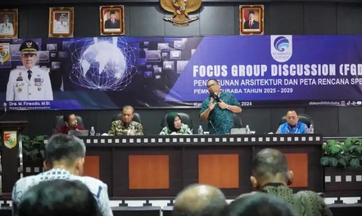 Pemkab Tubaba Laksanakan FGD Wujudkan Keterpaduan layanan Digital