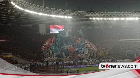 Media Malaysia Terpukau dengan Koreo Suporter Timnas Indonesia soal Gundala Vs Godzilla hingga Memori Kemenangan 7-0 atas Jepang