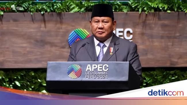 Di Hadapan Para CEO Forum APEC, Prabowo: Saya Lindungi Semua Investasi!