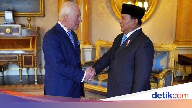 Momen Prabowo Jumpa Raja Charler III Bahas Isu Lingkungan dan Pelestarian Alam