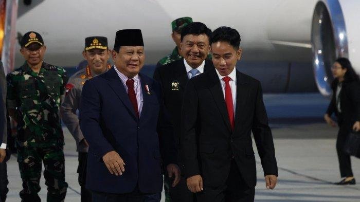 Prabowo Tiba di Tanah Air Disambut Gibran, Dua Pekan Keliling Bawa Oleh-oleh Investasi Rp 294 T