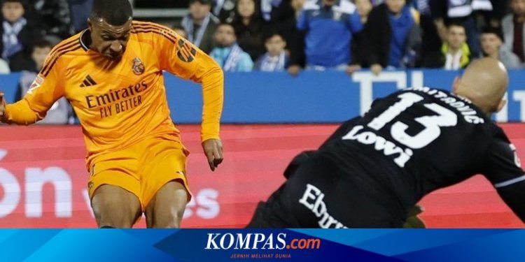 Real Madrid Gilas Leganes, Eksperimen Tukar Posisi Mbappe-Vinicius Sukses