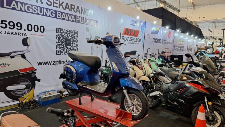 Berburu Motor Listrik Rp 6 Jutaan di GJAW 2024