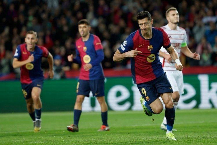 Liga Champions, Barcelona Menang Mudah Melawan Brest 3-0