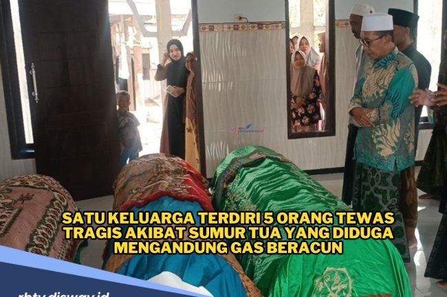 Peristiwa Tragis, Sekeluarga Tewas Akibat Sumur Tua Mengandung Gas Beracun