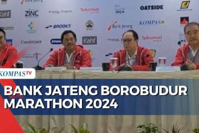 10.500 Peserta Ikuti Event Internasional Bank Jateng Borobudur Marathon 2024