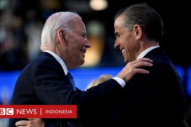 Presiden AS Joe Biden beri pengampunan penuh ke putranya yang terjerat hukum
