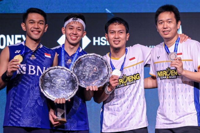 Reaksi Fajar Alfian usai Hendra Setiawan Umumkan Pensiun dari Badminton