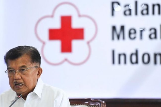 JK Respons Isu Ketum PMI Bakal Direbut Politikus Golkar Agung Laksono