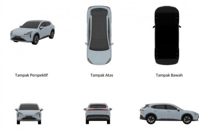 Wuling Daftarkan Mobil Listrik Baru di Indonesia, Begini Tampilannya