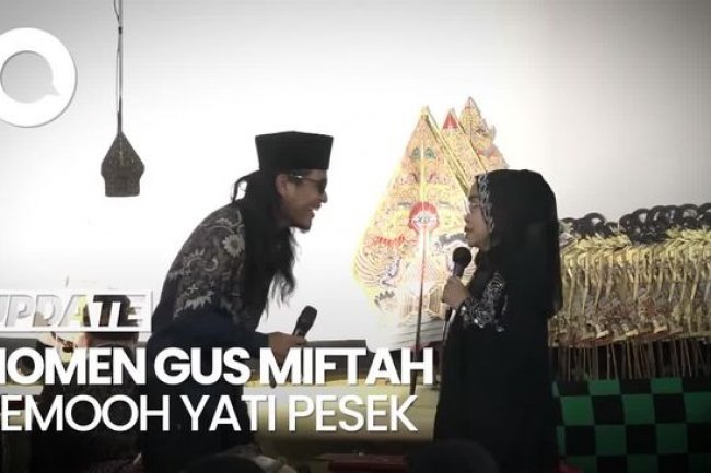 Video: Kecewa Yati Pesek Dicemooh Gus Miftah di Hadapan Penonton