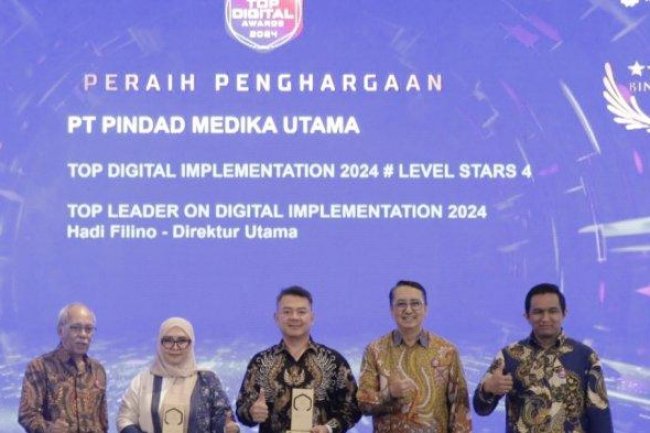 Top Digital Awards  2024: PT Pindad Medika Utama Raih Dua Penghargaan untuk Ketiga Kalinya