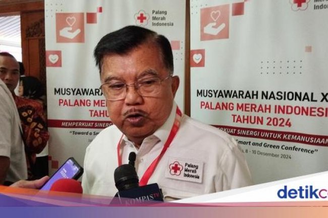 Ditunjuk Lagi Jadi Ketua Umum Palang Merah Indonesia, JK: Tak Ada Calon Lain