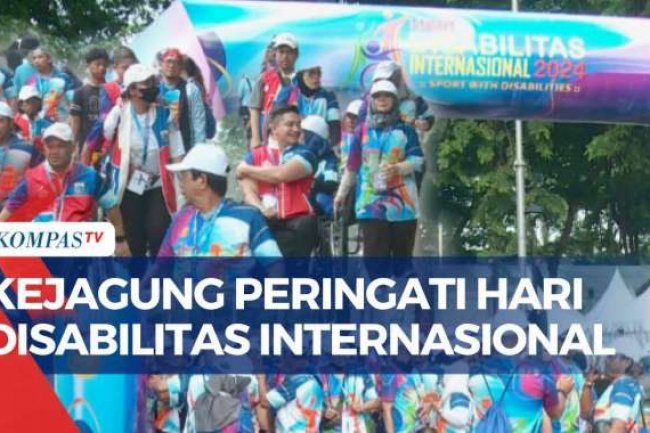 Peringati Hari Disabilitas internasional 2024, 2.500 Peserta Sport Disabilities Pecahkan Rekor MURI