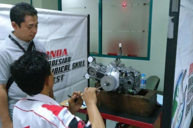 Ini Persiapan Teknisi AHASS sebelum Hadapi Kontes Mekanik Tingkat Asia Oceania