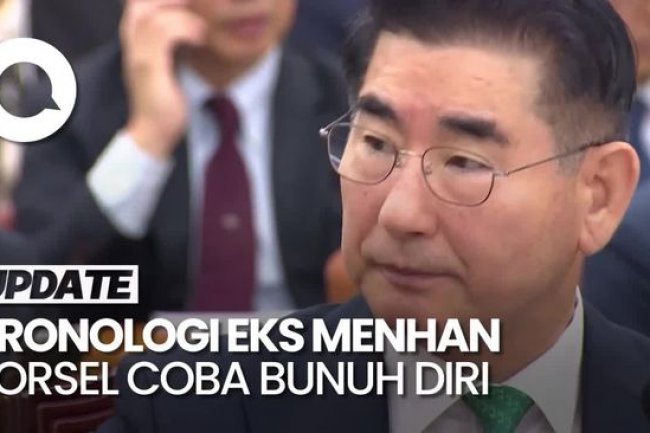 Video: Kronologi Eks Menhan Korsel Coba Bunuh Diri di Penjara