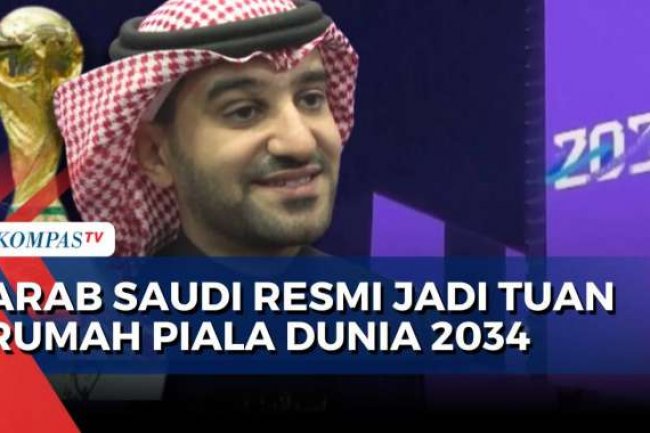 Sambutan Meriah Warga Usai FIFA Resmi Tunjuk Arab Saudi Jadi Tuan Rumah Piala Dunia 2034