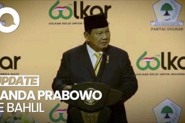 Video Prabowo Canda ke Bahlil: Anda dari Universitas Mana? Enggak Ada di Google