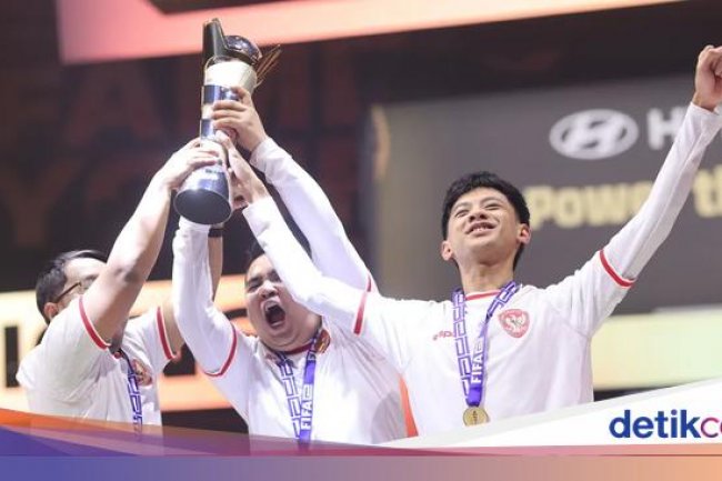 Detik-detik Timnas Indonesia Juara Dunia FIFAe World Cup 2024