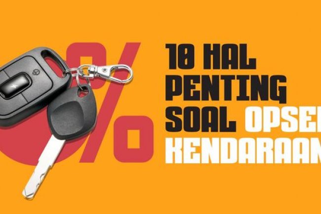INFOGRAFIS: 10 Hal Penting Soal Opsen Kendaraan Berlaku 5 Januari 2025
