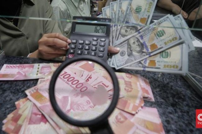 Rupiah Menguat Tipis ke Rp16.307