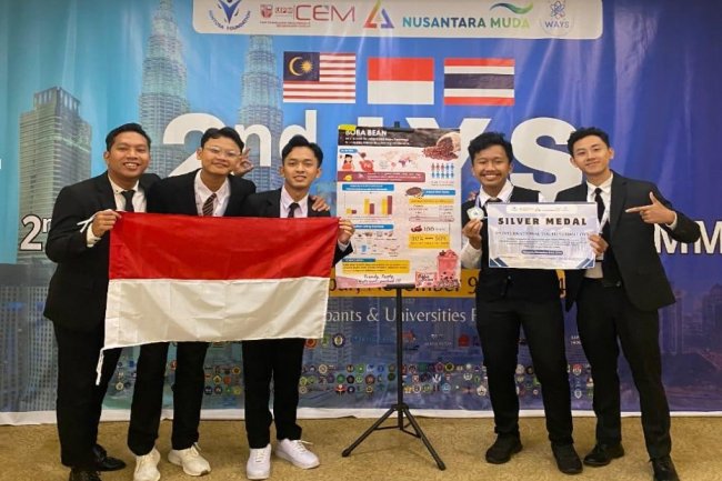Bikin Inovasi Boba Bean, Tim Mahasiswa UGM Raih Penghargaan Internasional di Malaysia