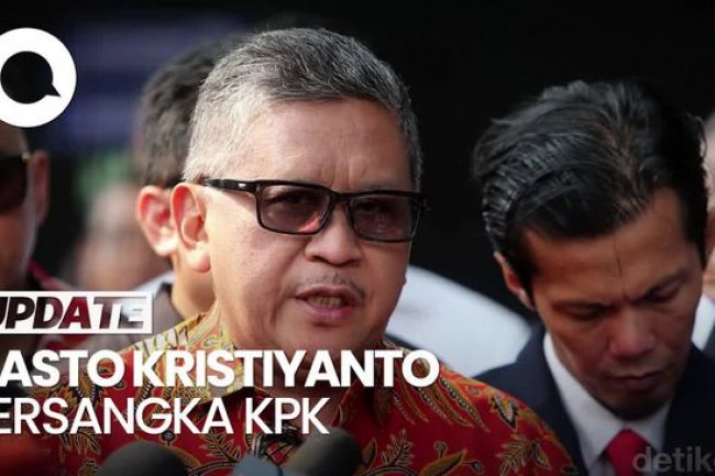 Video: Hasto Kristiyanto Tersangka KPK, PDIP-Gerindra Buka Suara