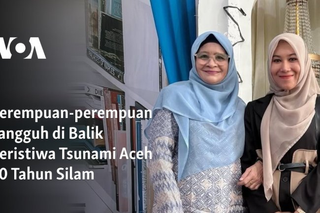 Perempuan-perempuan Tangguh di Balik Peristiwa Tsunami Aceh 20 Tahun Silam