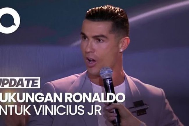 Video Ronaldo: Vinicius Harusnya Memenangkan Ballon d'Or