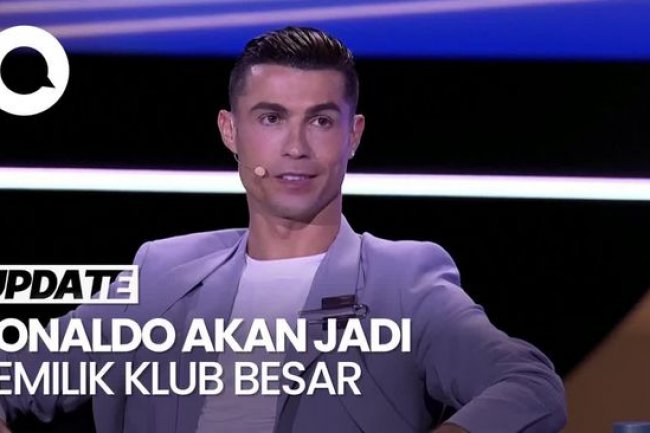 Video: Ronaldo Tak Akan Jadi Pelatih, Tapi Pemilik Klub Besar!