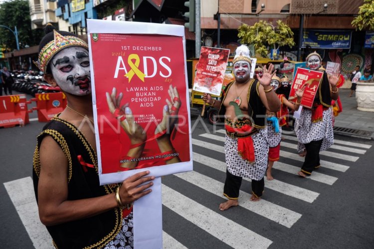 Perigatan Hari Aids Sedunia di Solo