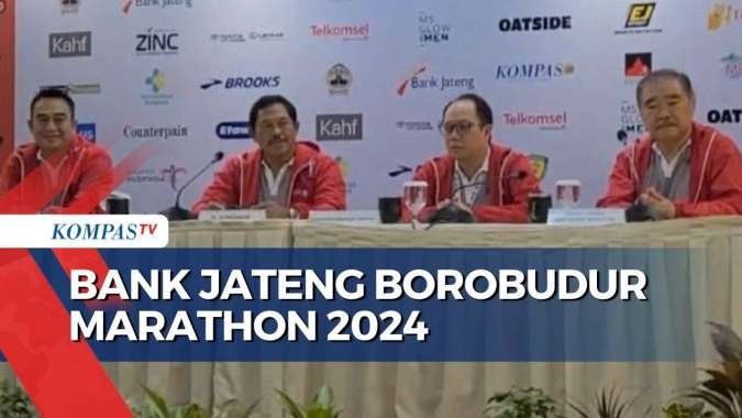 10.500 Peserta Ikuti Event Internasional Bank Jateng Borobudur Marathon 2024