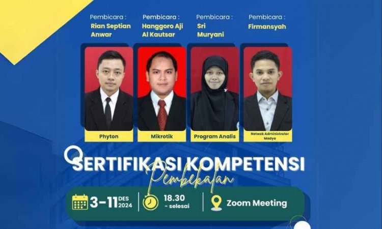 Ayo Bergabung dalam Pembekalan Sertifikasi Teknologi Informasi di UBSI!