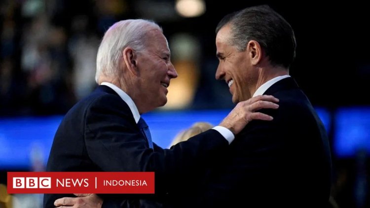 Presiden AS Joe Biden beri pengampunan penuh ke putranya yang terjerat hukum