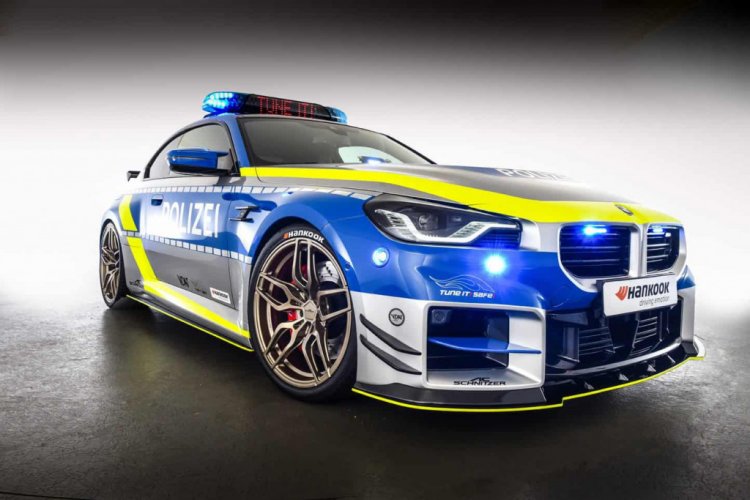 AC Schnitzer Modifikasi Mobil Polisi BMW M2, Kampanyekan Tune it! Safe!