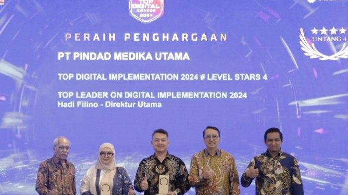 Top Digital Awards  2024: PT Pindad Medika Utama Raih Dua Penghargaan untuk Ketiga Kalinya