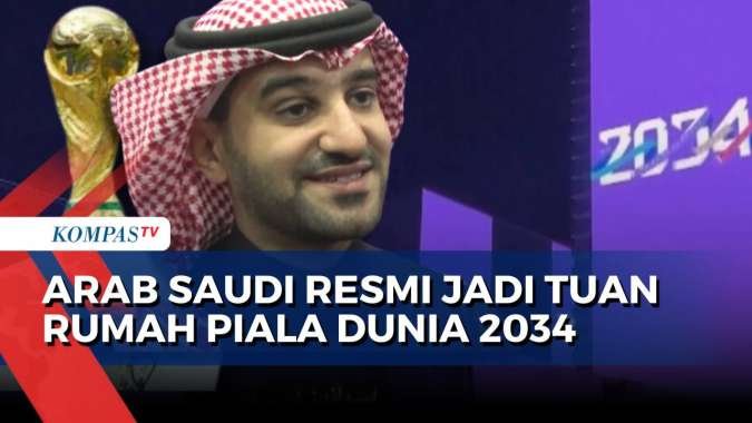 Sambutan Meriah Warga Usai FIFA Resmi Tunjuk Arab Saudi Jadi Tuan Rumah Piala Dunia 2034