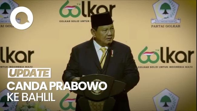 Video Prabowo Canda ke Bahlil: Anda dari Universitas Mana? Enggak Ada di Google